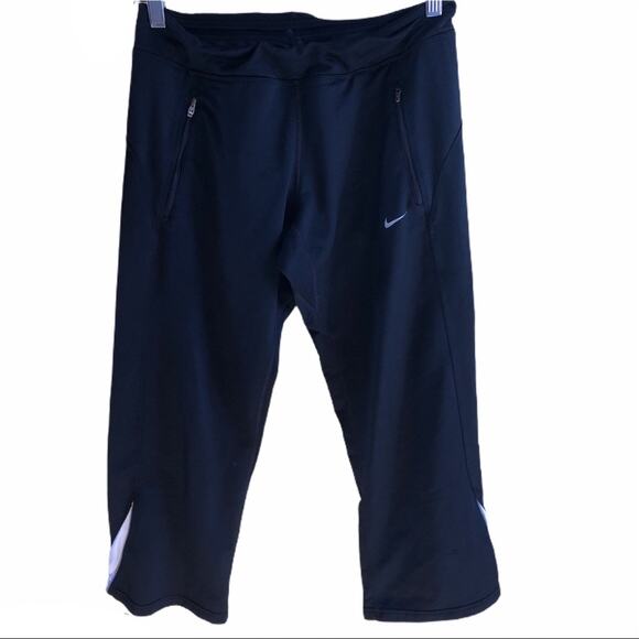 Nike Fit Dry black workout capris size medium - Picture 1 of 6